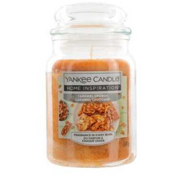 Yankee Candle Home Inspiration Candle Caramel Crunch 538.0g