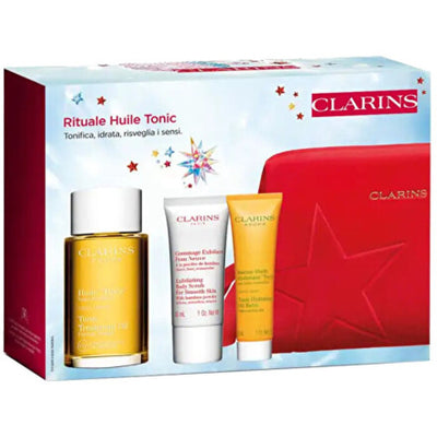 Clarins Rituale Huile Tonic Set - Cadeauset voor lichaamsverzorging