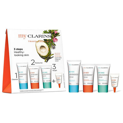 Clarins Steps Healthy Looking Skin Set - geschenkset